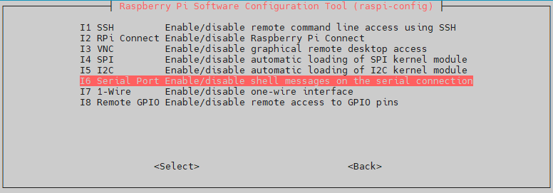 Serial Port Raspberry Pi