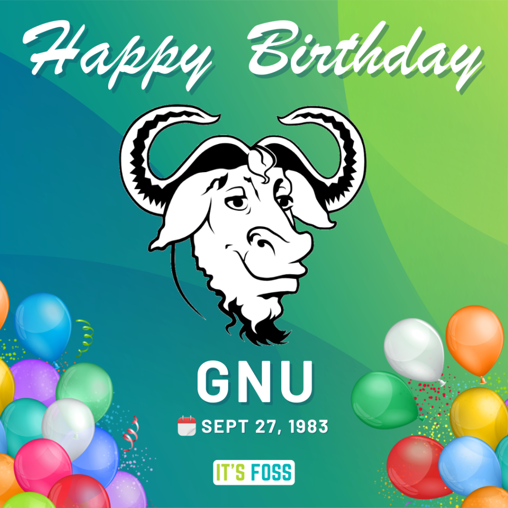 41 год GNU